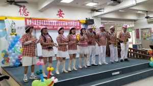 樂團特別準備了大家耳熟能詳的歌曲，與院民、來賓及民眾同歡。