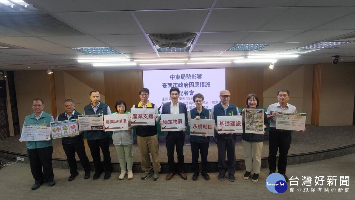 因應中東局勢波動　台南啟動「五大機制」全力穩物價