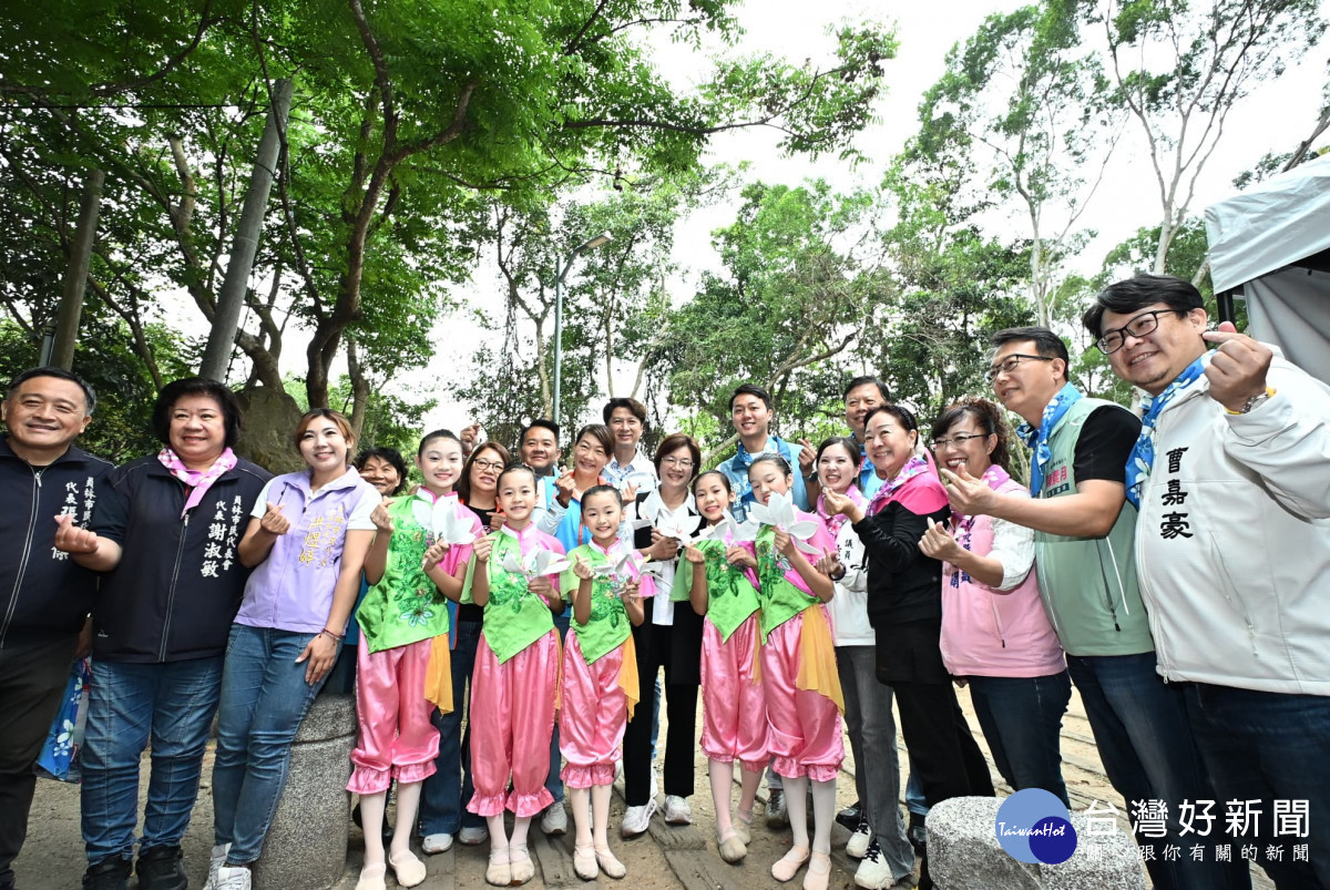 彰化桐花祭4/18登場，八卦山5大賞桐秘境、15場活動接力迎客。圖／彰化縣政府提供