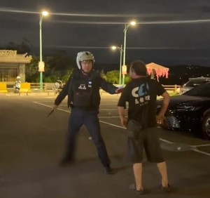 男子危險駕駛又襲警，蘆竹警強力壓制嚴懲不貸。