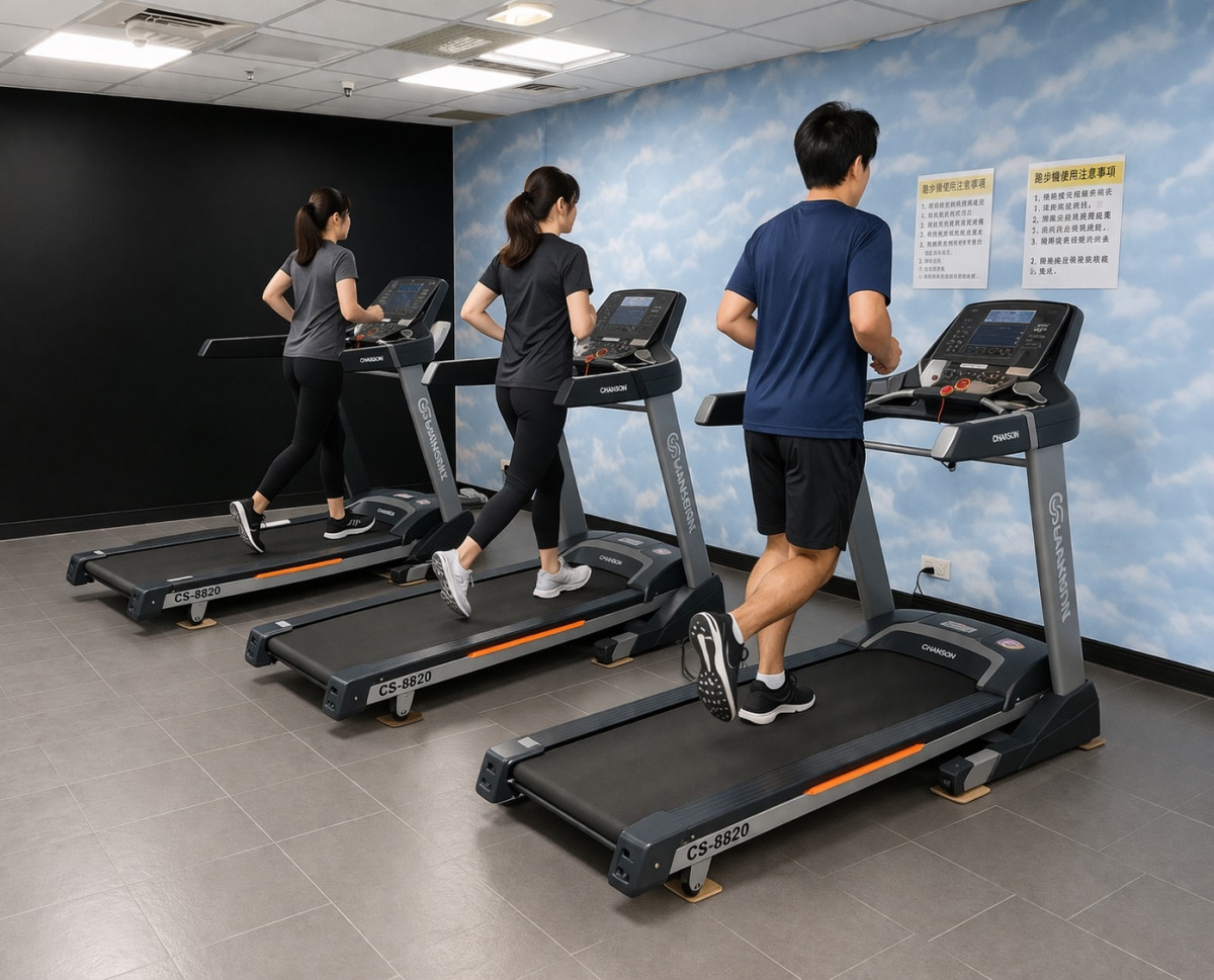 公共區域設置公共休憩區健身房。