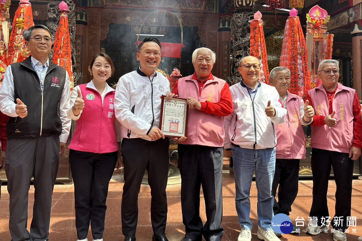 東勢建安宮開漳聖王聖誕慶典　蘇俊賓：六保輪值體系創登錄市定民俗首例