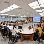 嘉義市政府辦理建國二村、復興新村地區市地重劃抵費地開標作業／嘉義市府提供