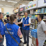 雲林縣政府聯合雲林地檢署，會同雲林縣調查站、警察局刑警大隊，前往斗六及虎尾地區辦理聯合訪視行動／翻攝照片