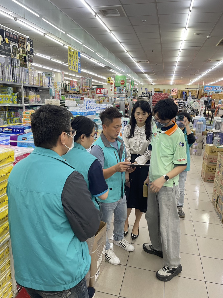 嘉義地檢署今天下午啟動清明連假第二波聯合稽查行動,嚴防民生物資囤積哄抬/嘉檢提供