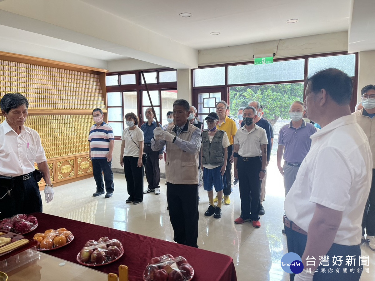 慎終追遠 彰化榮家清明前夕舉行故榮民牌位安厝暨祭祀