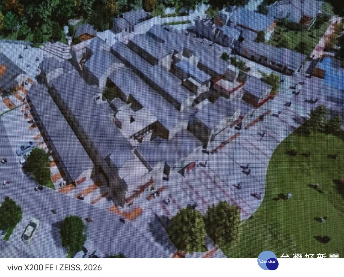 從廢墟到新地標！彰化中興莊年底變身沉浸式眷村園區。圖／記者鄧富珍攝