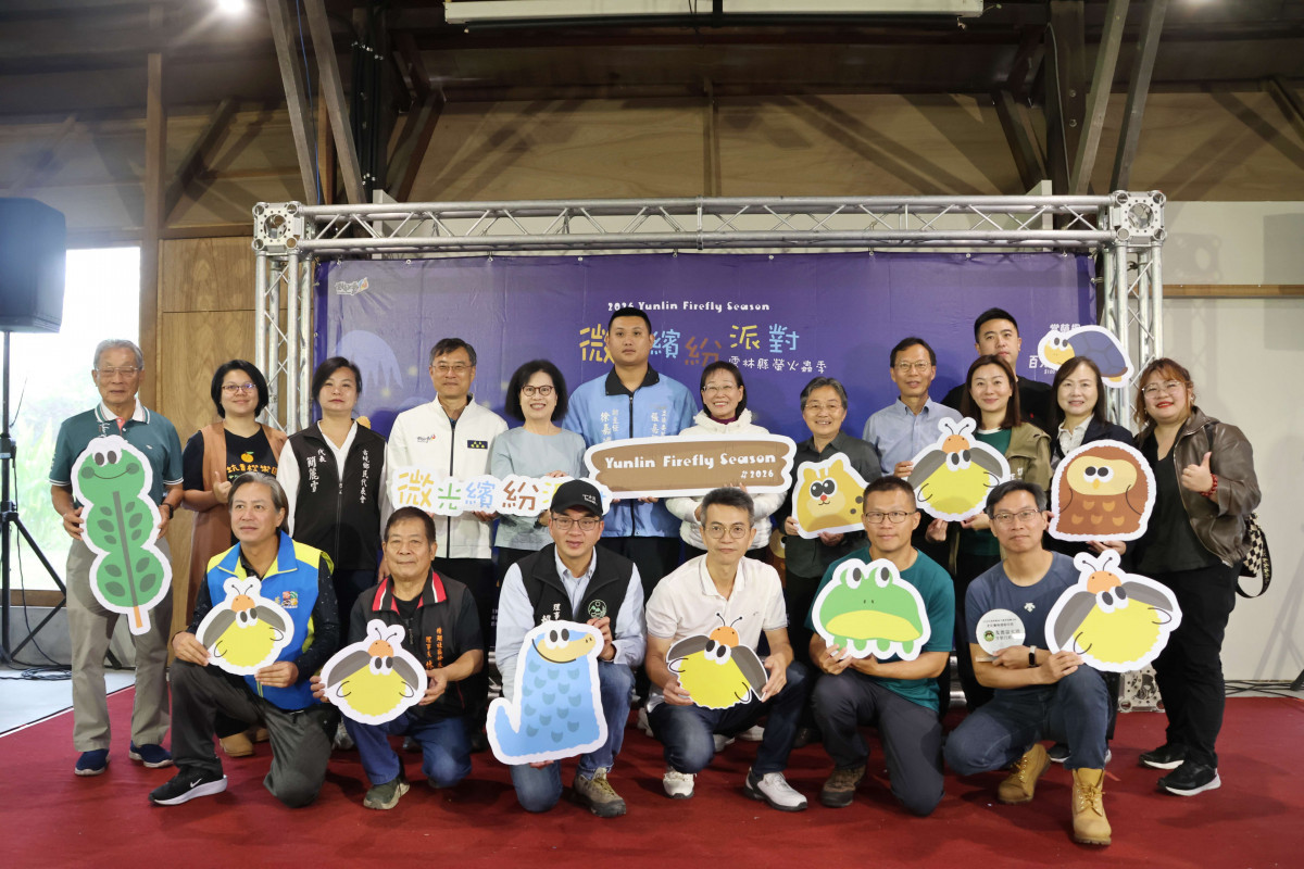 走進山林感受豐富生態　雲林螢火蟲季4/10繽紛登場