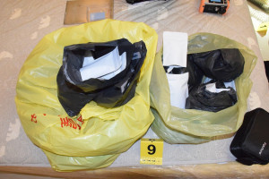 警方於林姓嫌犯住處當場查扣毒品毛重合計15公斤。