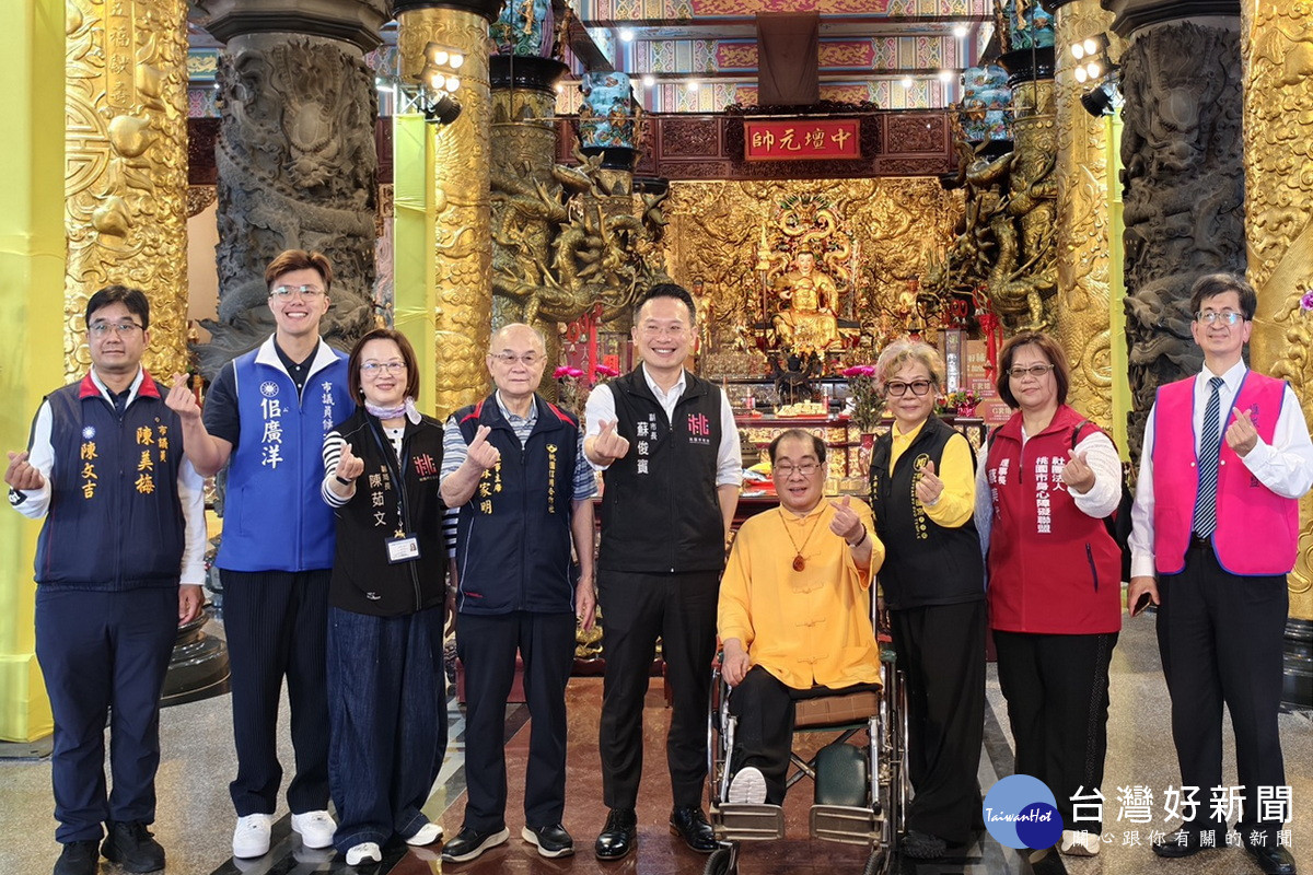 童心蓮心園遊會溫馨登場34年　蘇俊賓：打造教養院生展現自信的舞台