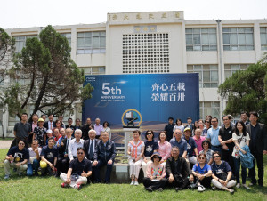 美洲校友會組團參與校慶活動。