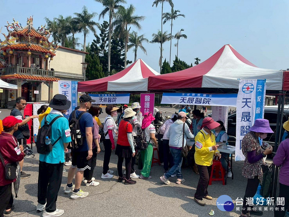 天成醫療體系攜手復旦里        千人健走推動失智友善社區