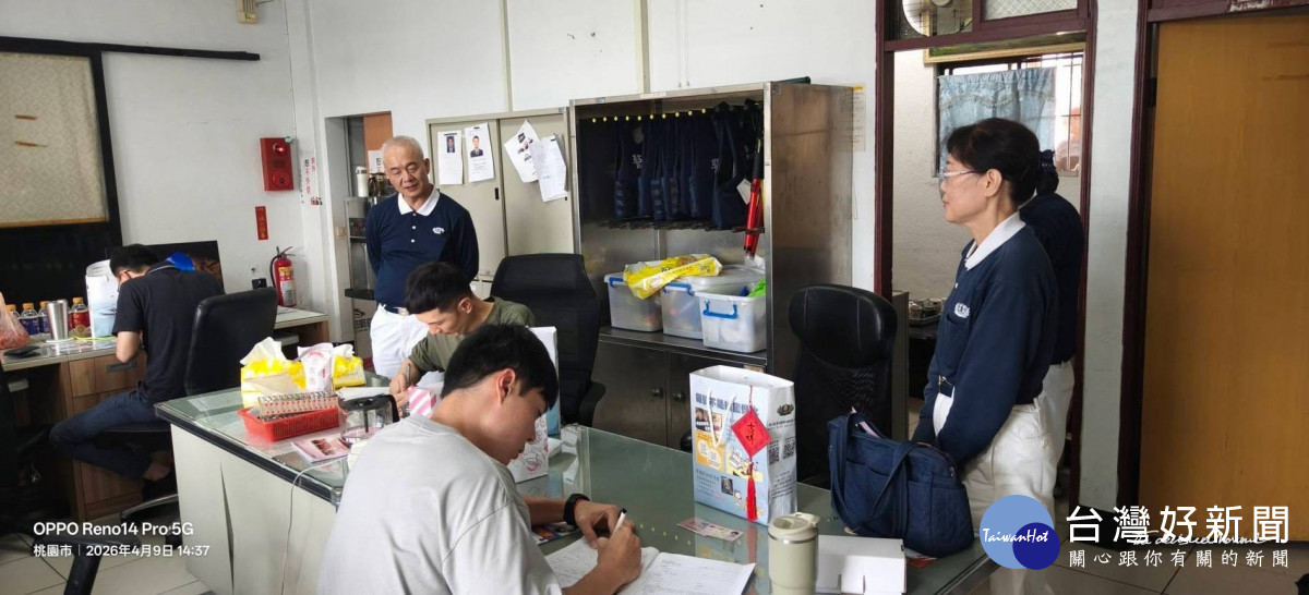 慈濟幹細胞志願抽血建檔　楊梅警熱血響應