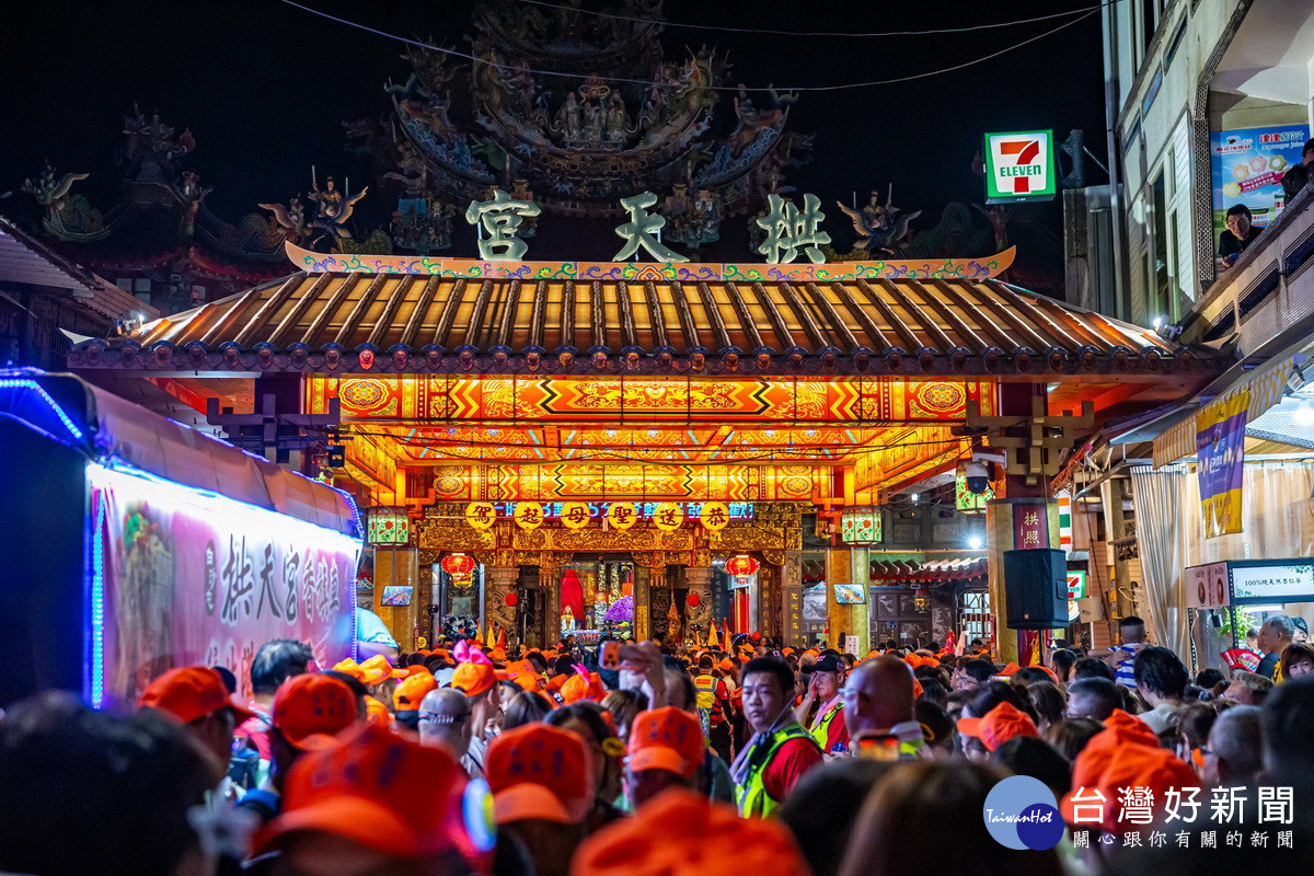 數十萬信眾報名跟隨媽祖。（縣府提供）