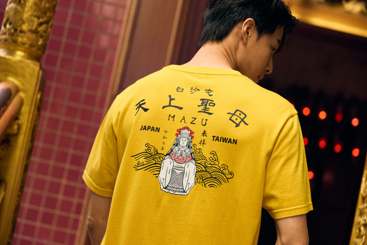 EDWIN × 白沙屯媽祖聯名系列　走進進香現場，把守護穿在身上