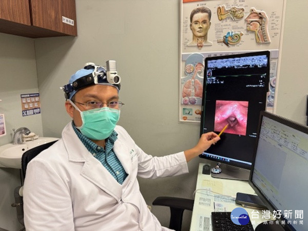 4旬男咳血揪出聲帶巨大腫塊　醫：再拖恐呼吸困難