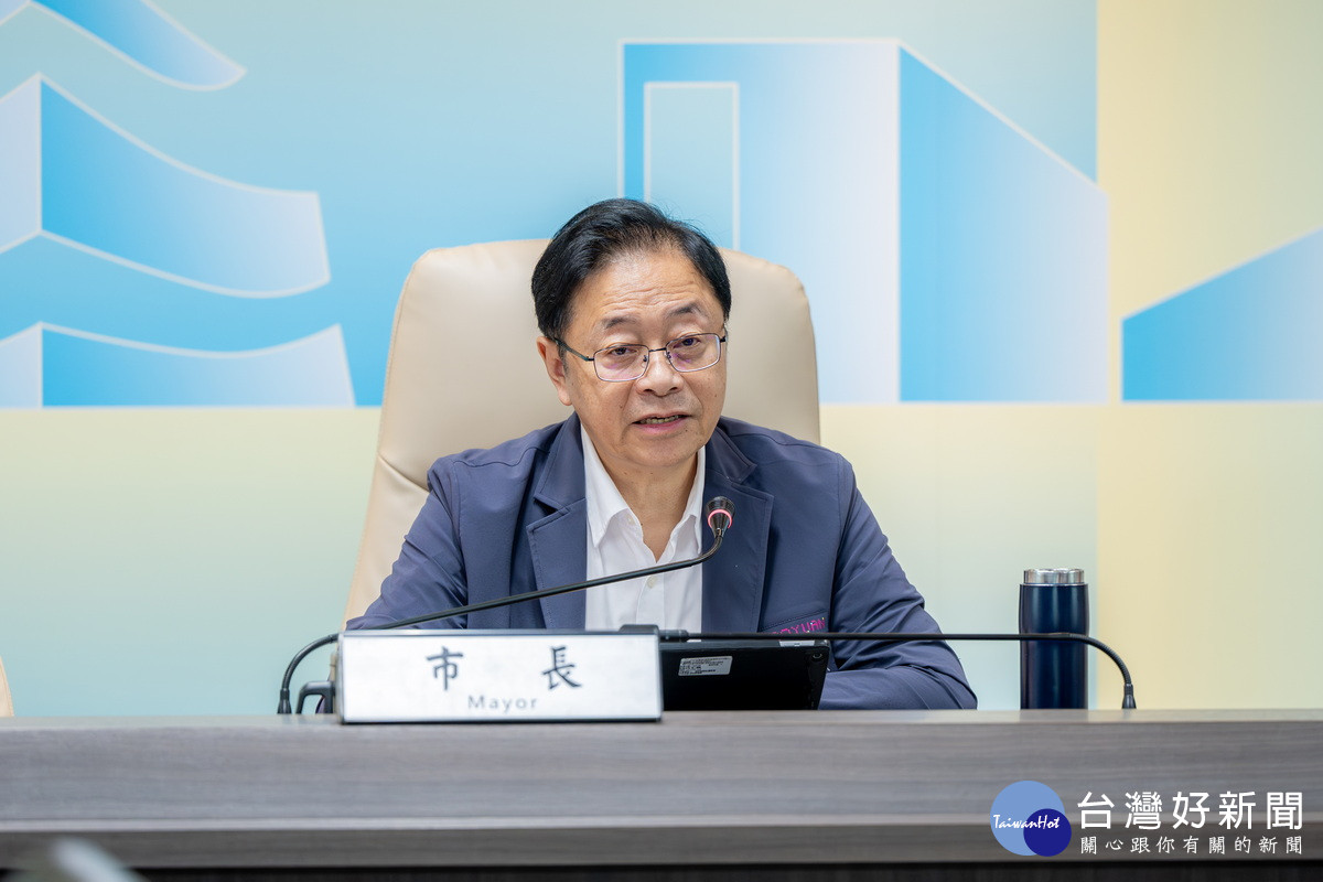 桃園市長張善政。<br />