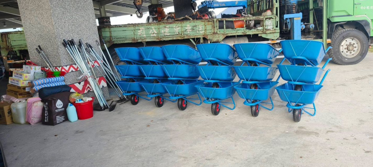 玄尚會行善團協助馬太鞍溪堰塞湖災後重建／圖取自玄尚會行善團