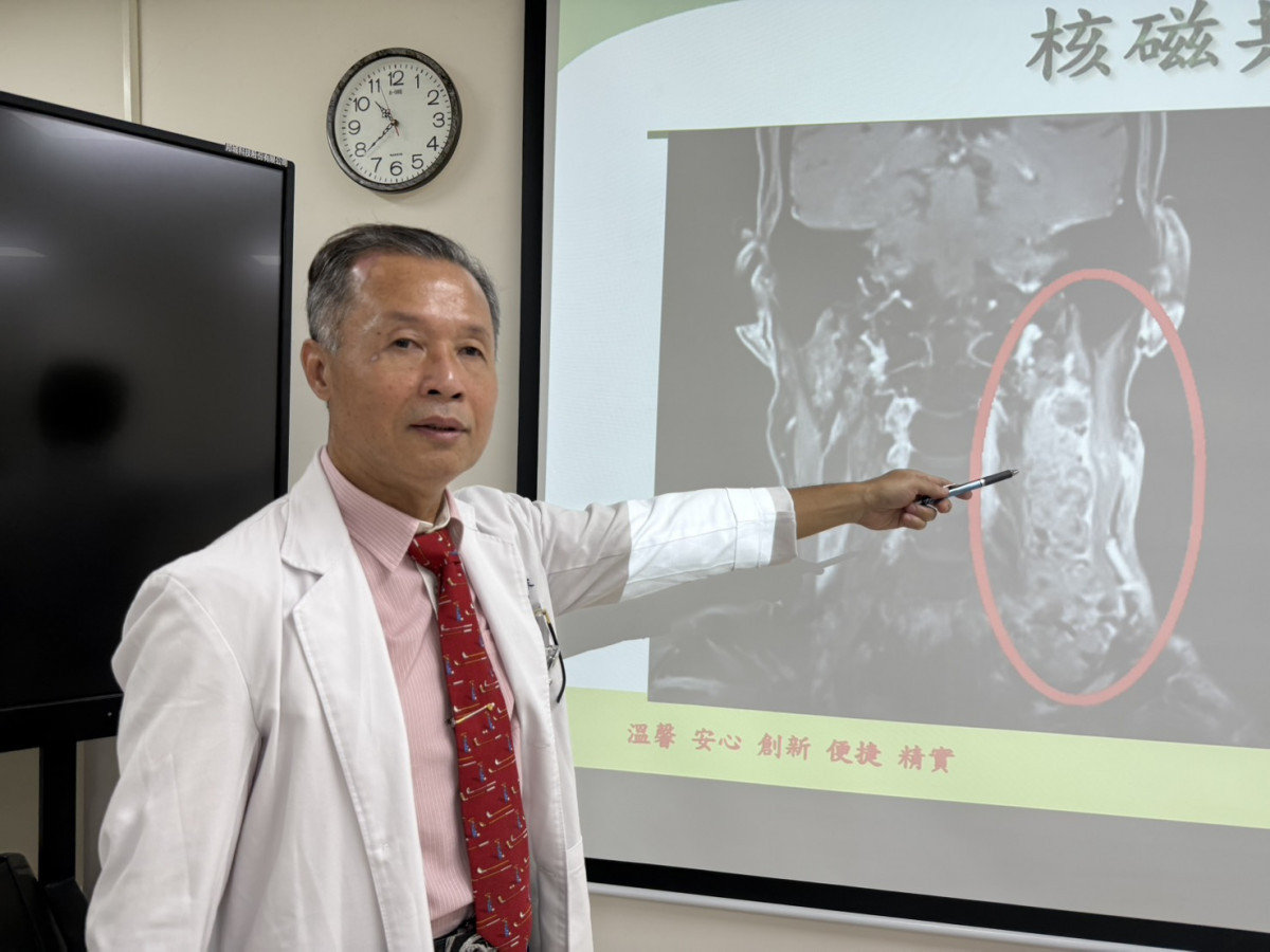 養生男不菸不酒　左頸微凸竟藏12公分巨瘤