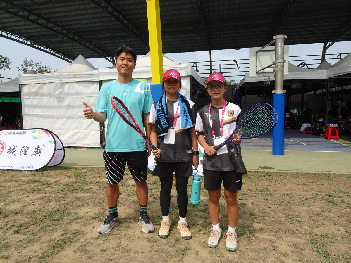 115年全中運　大林國中軟網女雙晉級16強