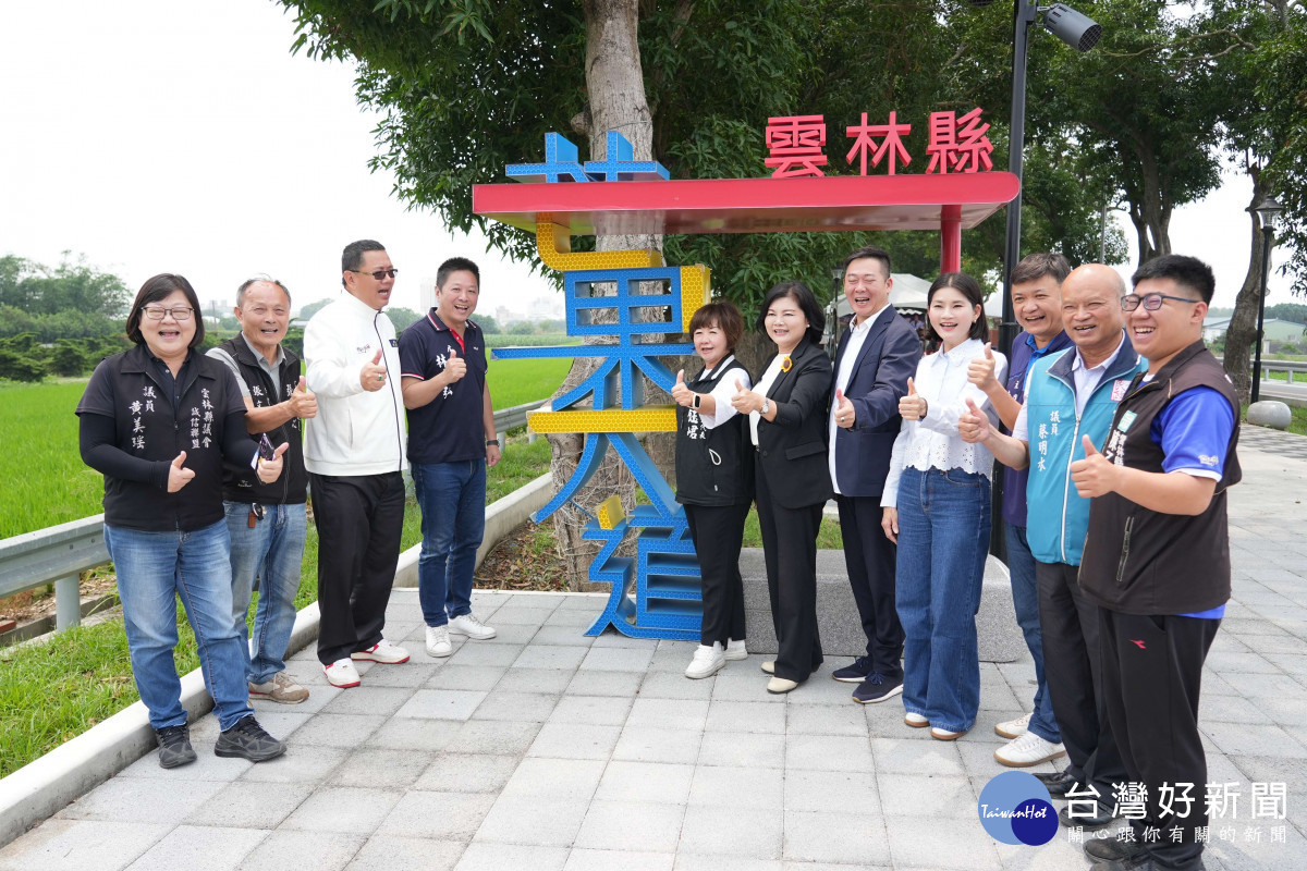 雲林縣政府於虎尾鎮雲92-1線芒果大道／翻攝照片