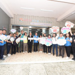 通苑區托育資源中心揭牌　鍾東錦扮宣導大使盼成為育兒好鄰居