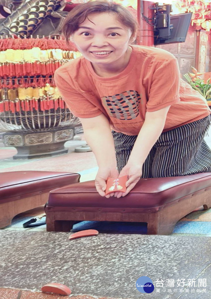 八德三元宮去年創下3度「立筊」奇蹟　4/18馬年「站杯」首現眾人稱奇