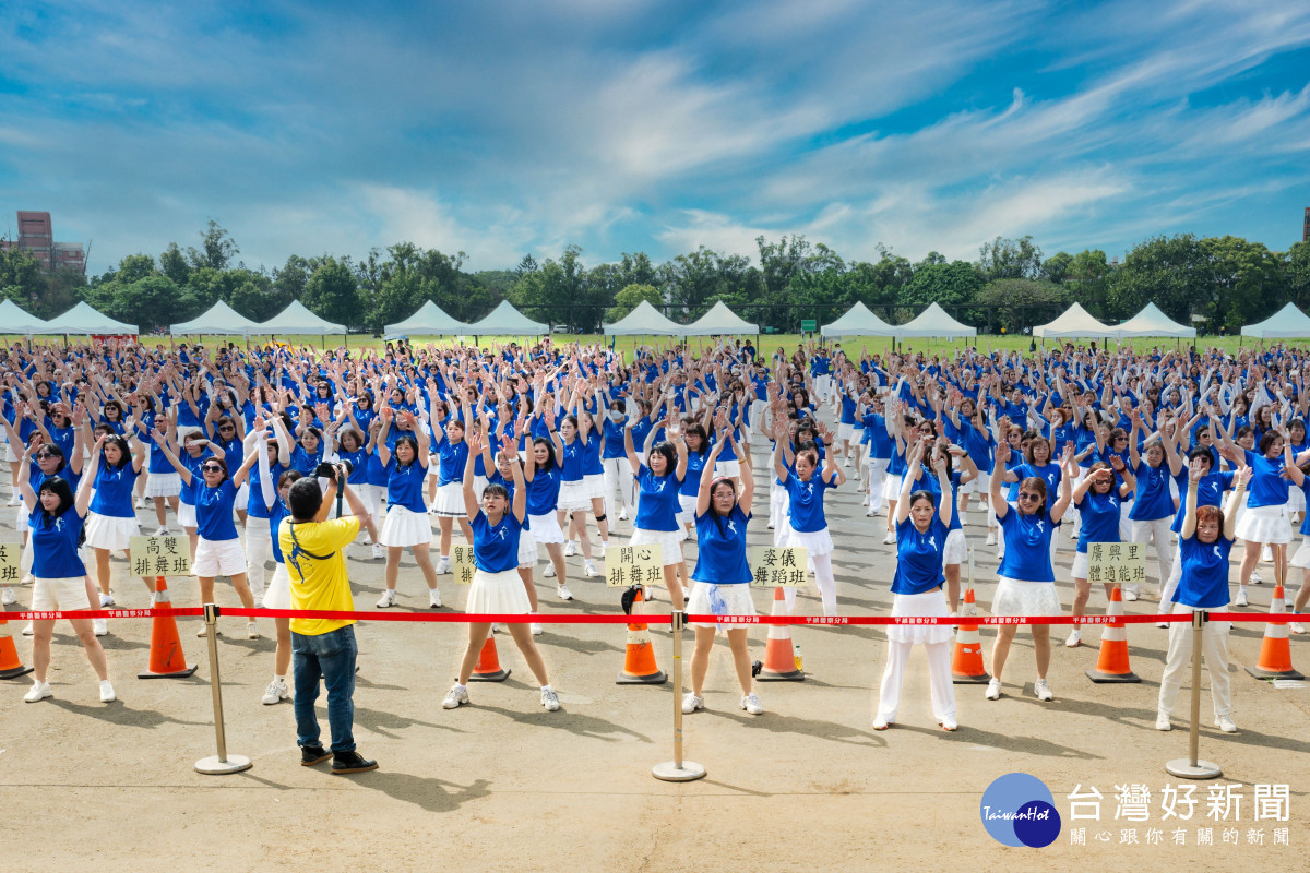 活動吸引超過3,000人參與，顯示排舞運動深受市民喜愛。