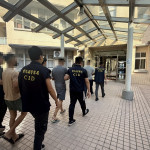 大甲媽遶境彰化爆衝突員警3傷，警逮4嫌送辦。圖／彰化縣警局提供