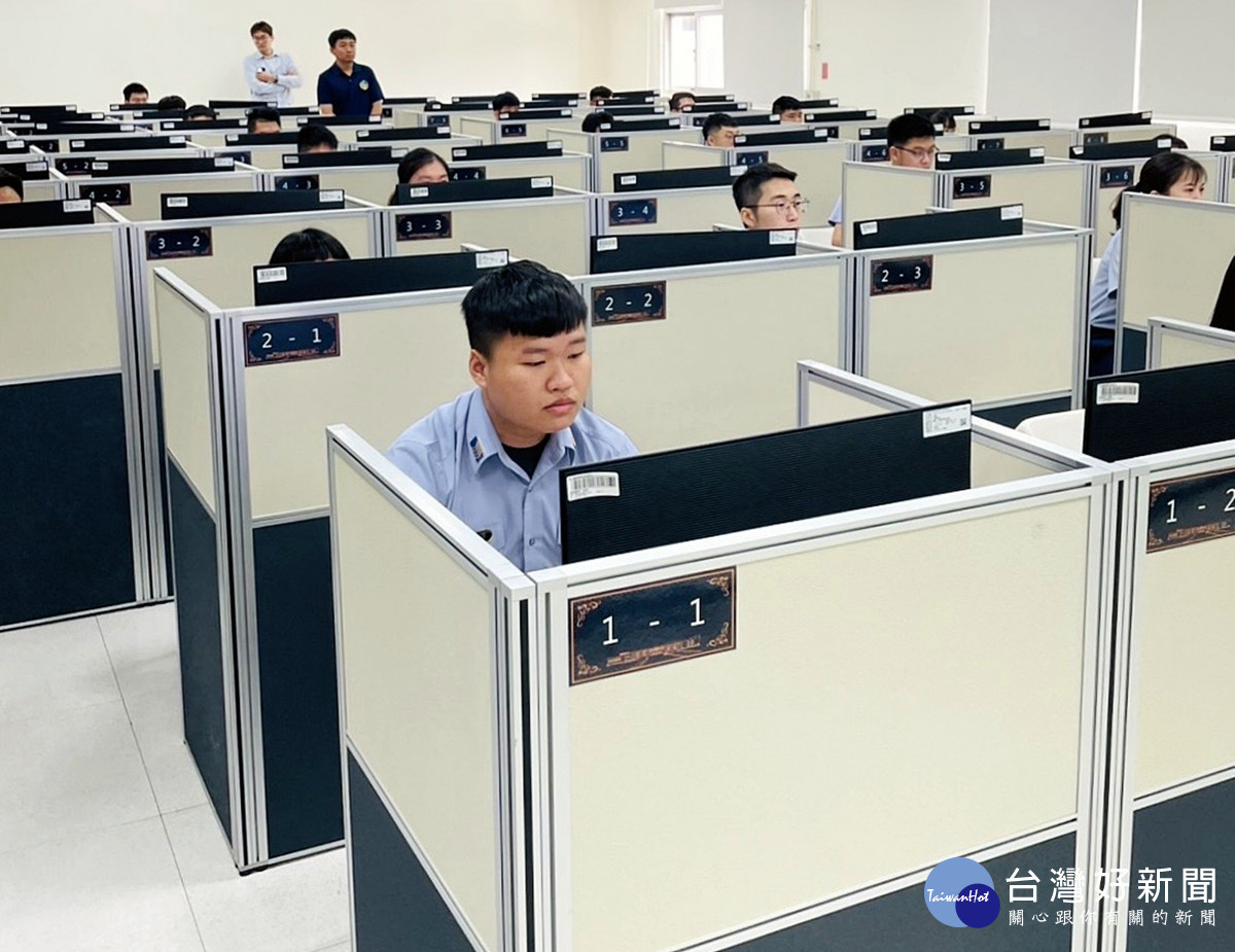 啟用海巡首座無人機學科考場，並辦理首梯學科測驗