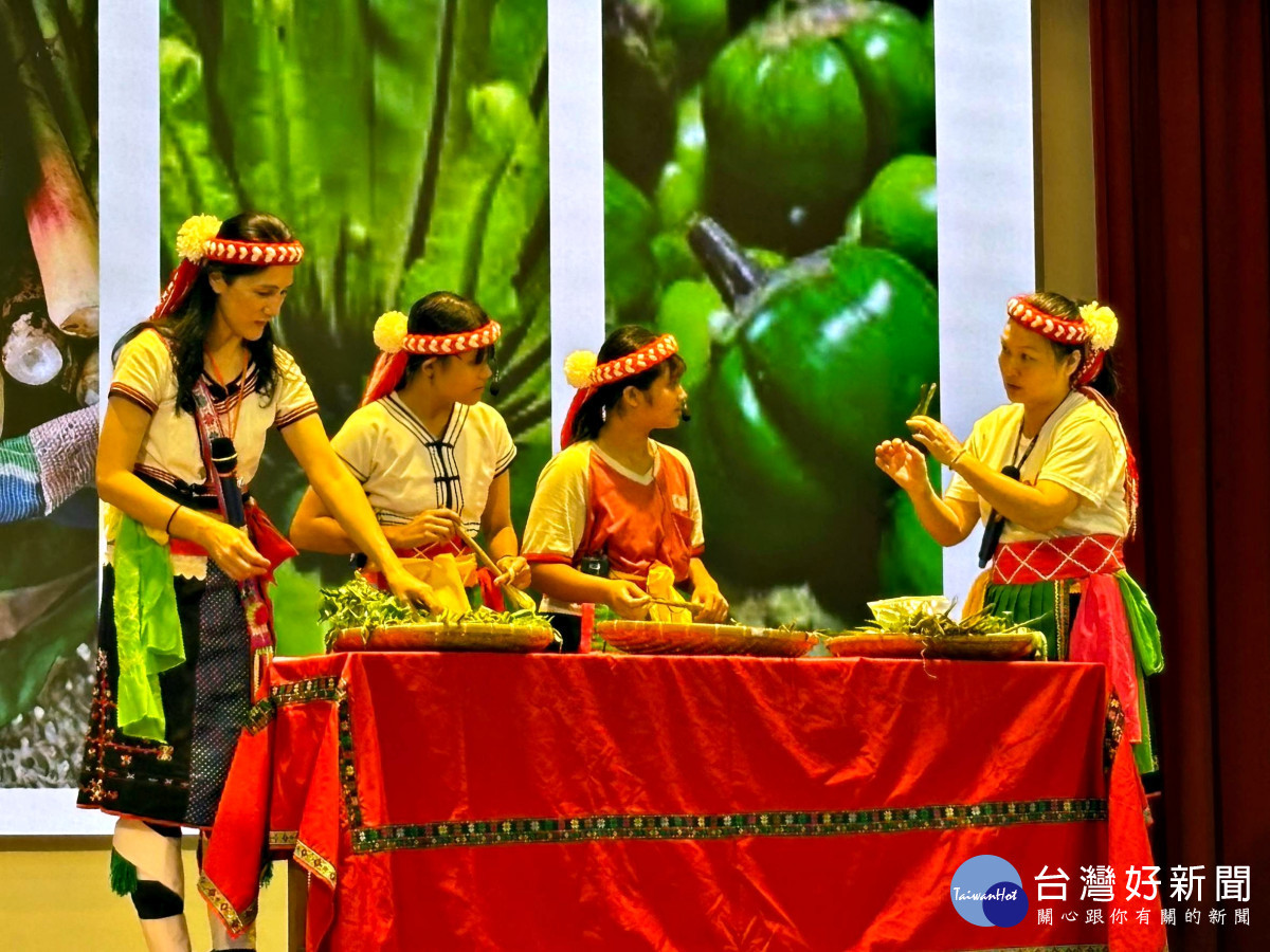  龜山國小讓部落智慧走進校園       「阿美族野菜文化」課程實踐永續理念