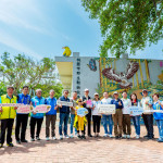 桃園市長張善政出席「桃園市野生動物救傷收容中心揭牌啟用儀式」與貴賓合影。