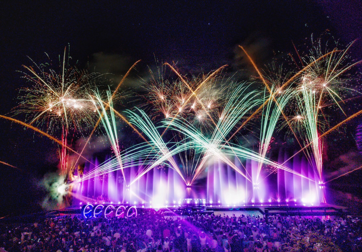 碧潭水舞舞力全High　結合光影打造視聽新體驗