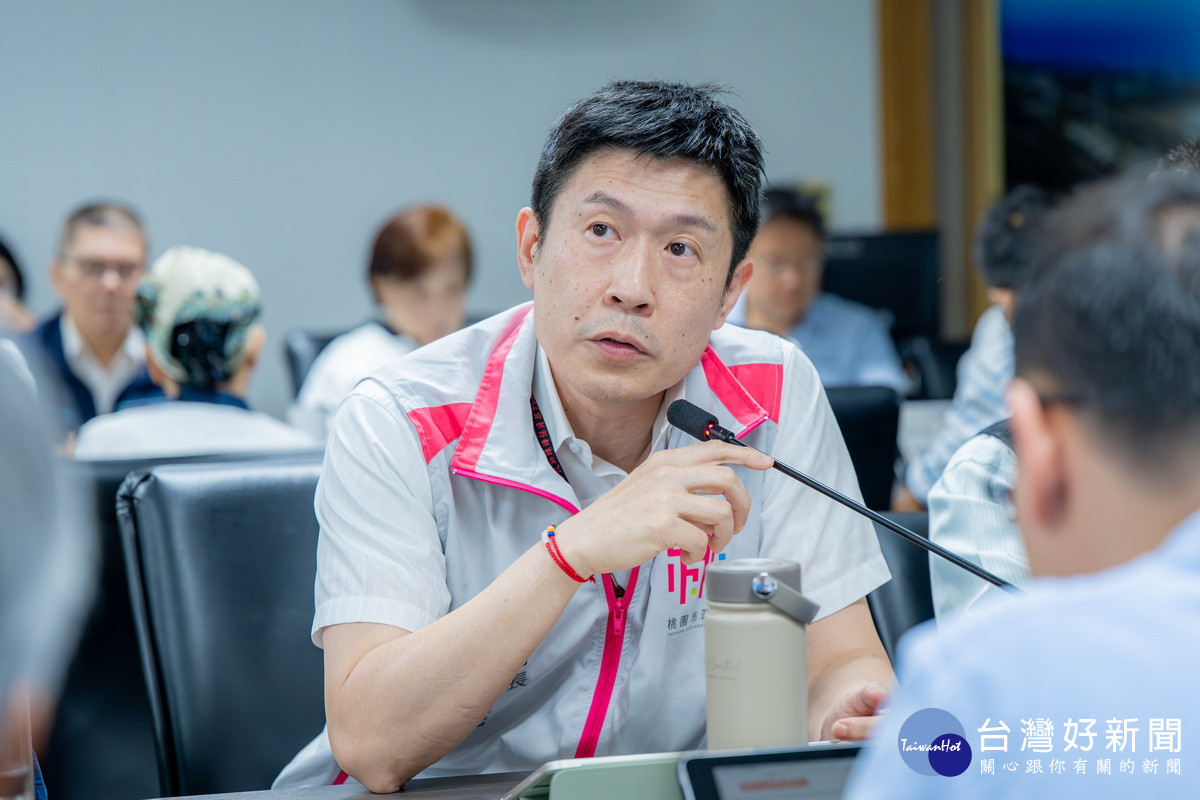 桃園市政府環保局長顏己喨。