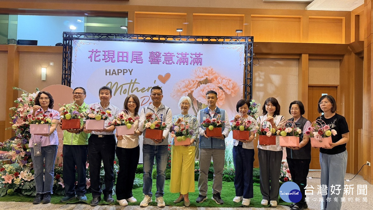 心中有母親、要送康乃馨   田尾鄉農會舉辦「花現田尾．馨意滿滿」康乃馨行銷