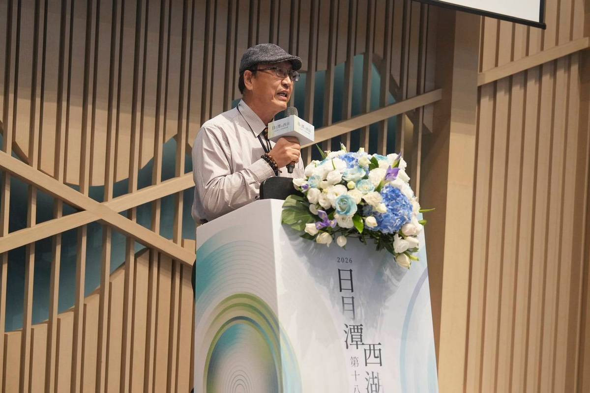 水里蛇窯陶藝文化園區負責人林國隆為代表，論述議題為《陶冶城市-以南投陶為核心，塑造「工藝之都」地標藝術》。（縣府提供）