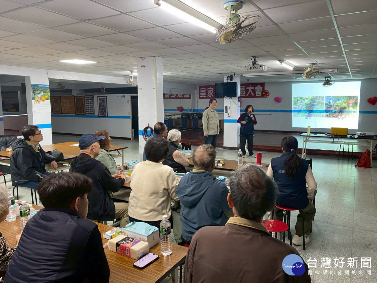 桃市府針對土石流及大規模崩塌辦理防汛整備說明會及教育訓練。