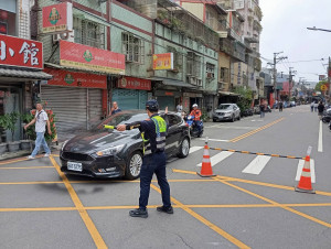 警方將針對主要活動場域及周邊重要路段實施分階段交通管制措施。