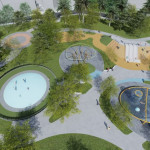 梅花鹿主題遊戲場動土，鹿港生態公園打造全齡共融新亮點。圖／彰化縣政府提供