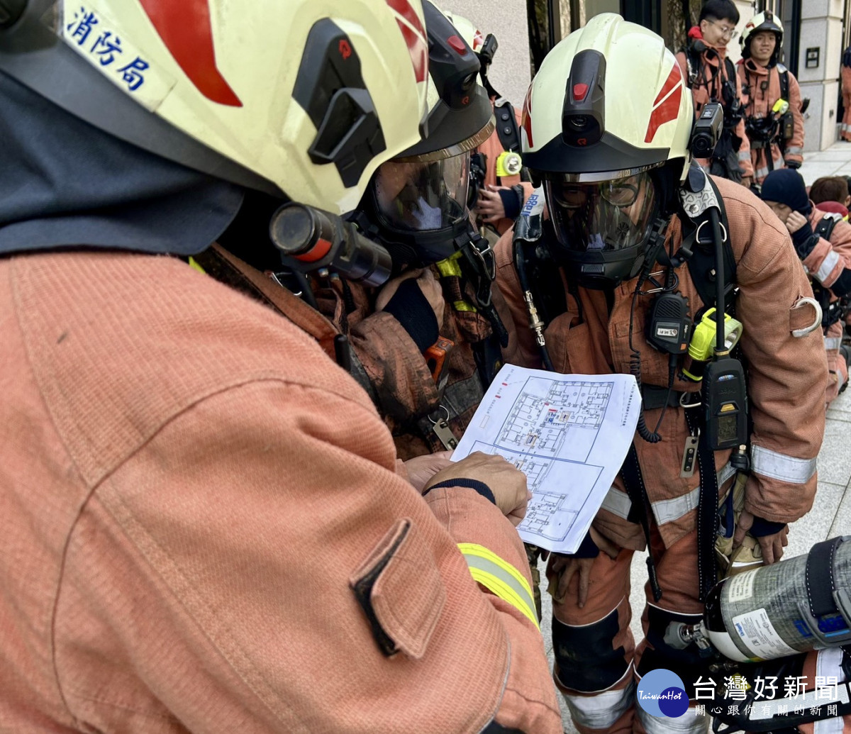 強化高樓救災韌性　竹市消防局實戰演練