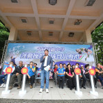 竹南大同高中操場「國際級」跑道啟用　鍾東錦期勉學校運動有更亮眼成績