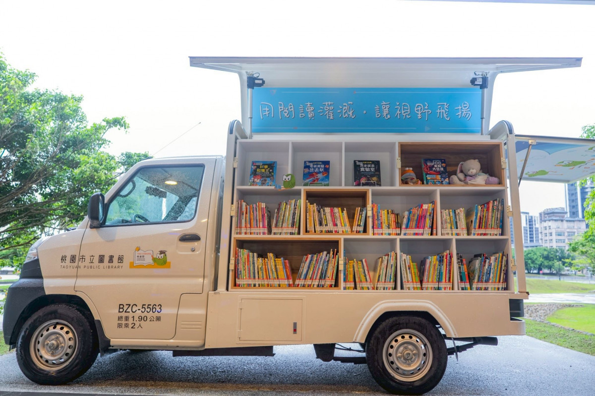 「享科普行動書車趴趴Go」計畫已邁入第4年。
