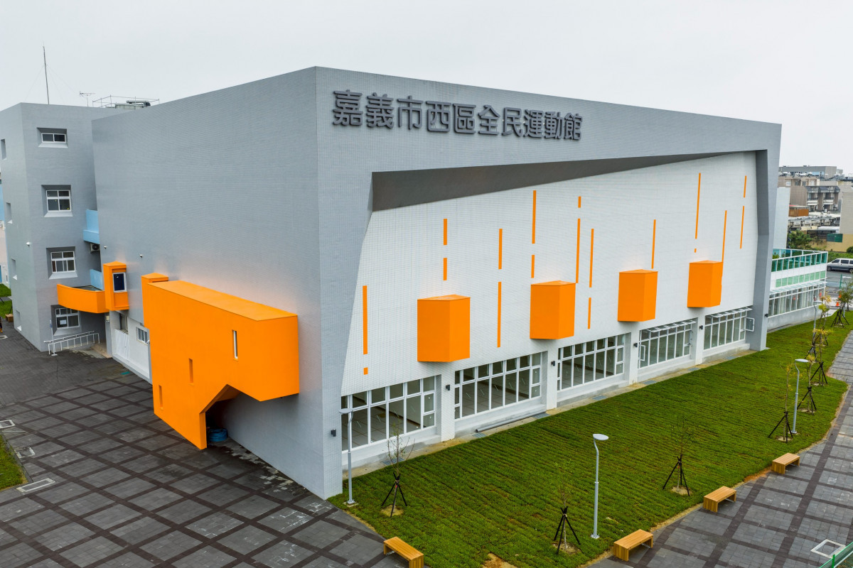 西區全民運動館位於劉厝里市民農場原址／市府提供
