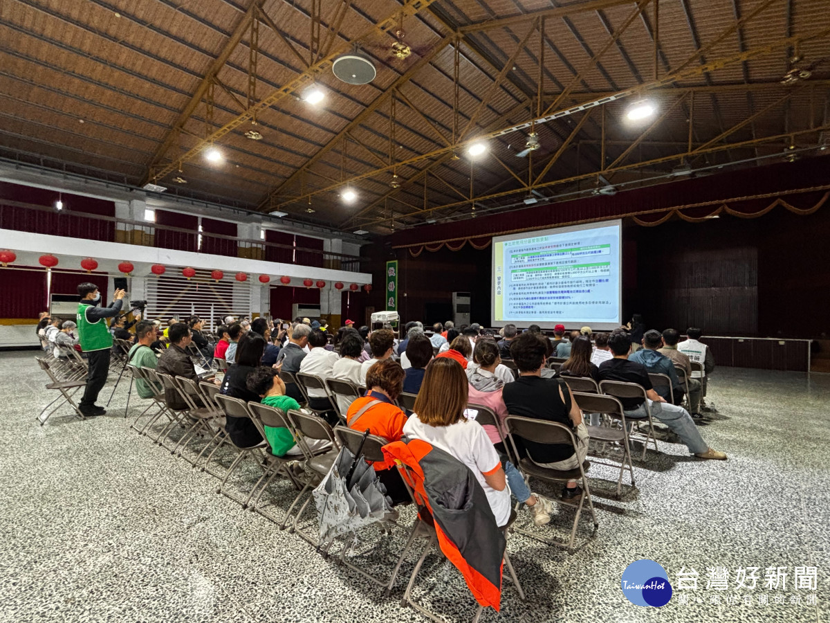 土地所有權人及當地民眾踴躍參與本案公開展覽說明會