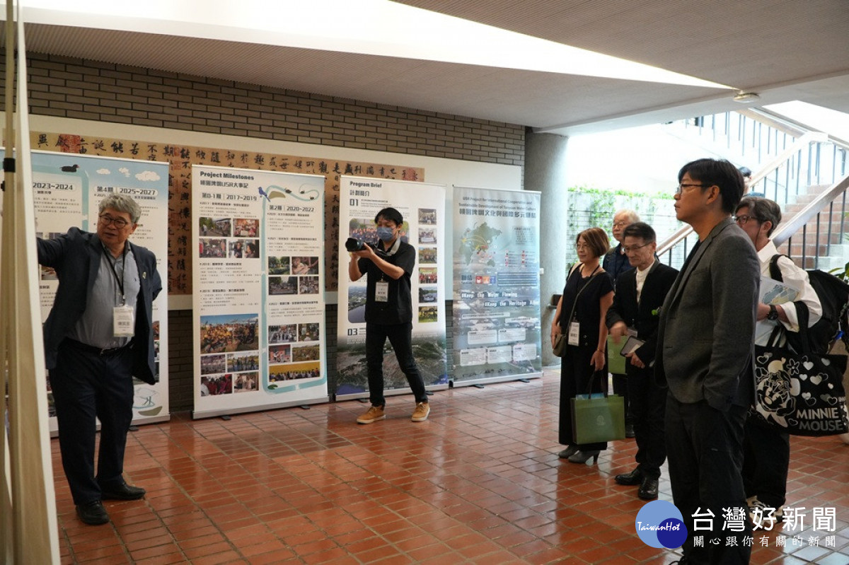 中原大學國際論壇現場同步展出各團隊成果，呈現多元在地實踐。