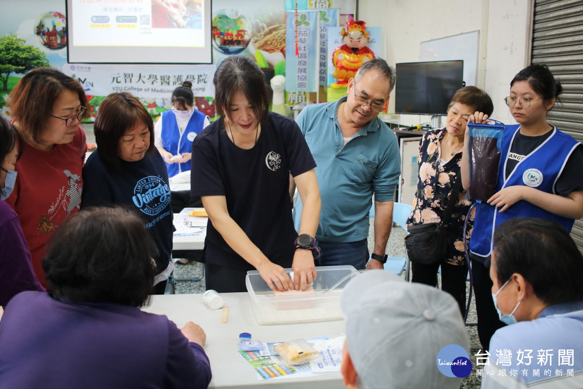 教導民眾深部傷口止血法