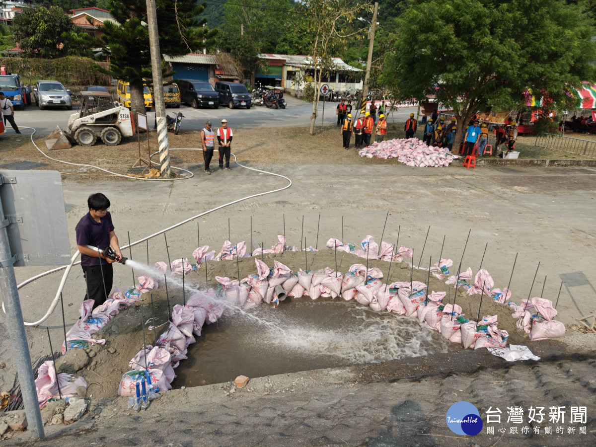 花蓮防汛演習圓滿完成　跨域整合強化全縣防災韌性