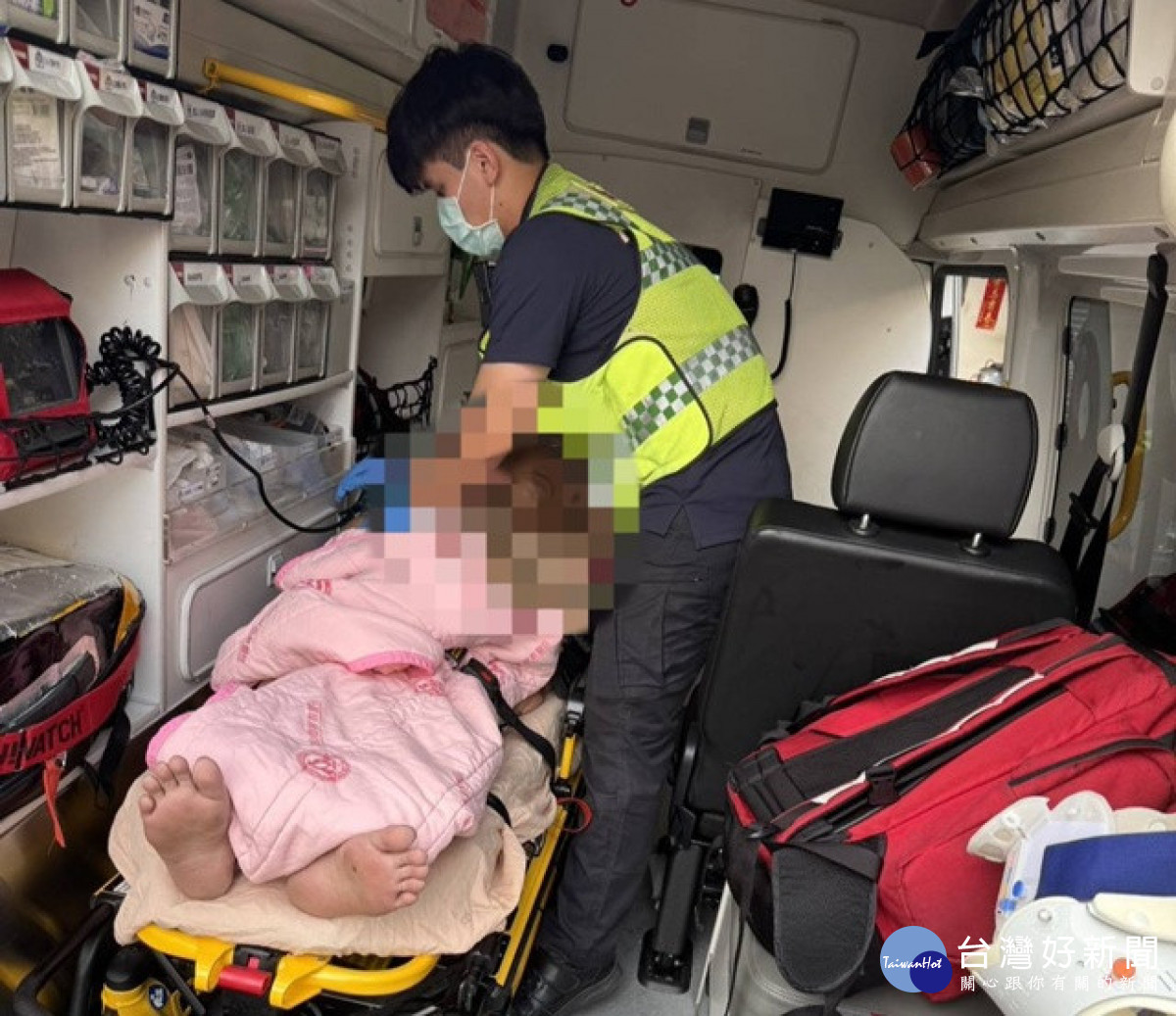 男子投資失利竟反鎖房內釀驚魂　太平警耐心勸阻挽憾事