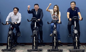 健康龜隊一起來運動。
