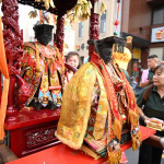 「進香媽」與「同安媽」起駕。圖／彰化縣政府提供
